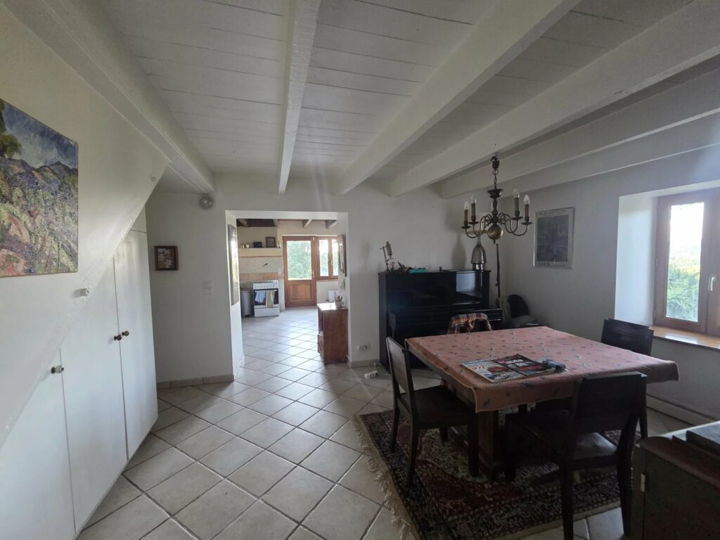 À proximité de Vernoux-en-Vivarais  Grande propriété en pierre avec vue panoramique