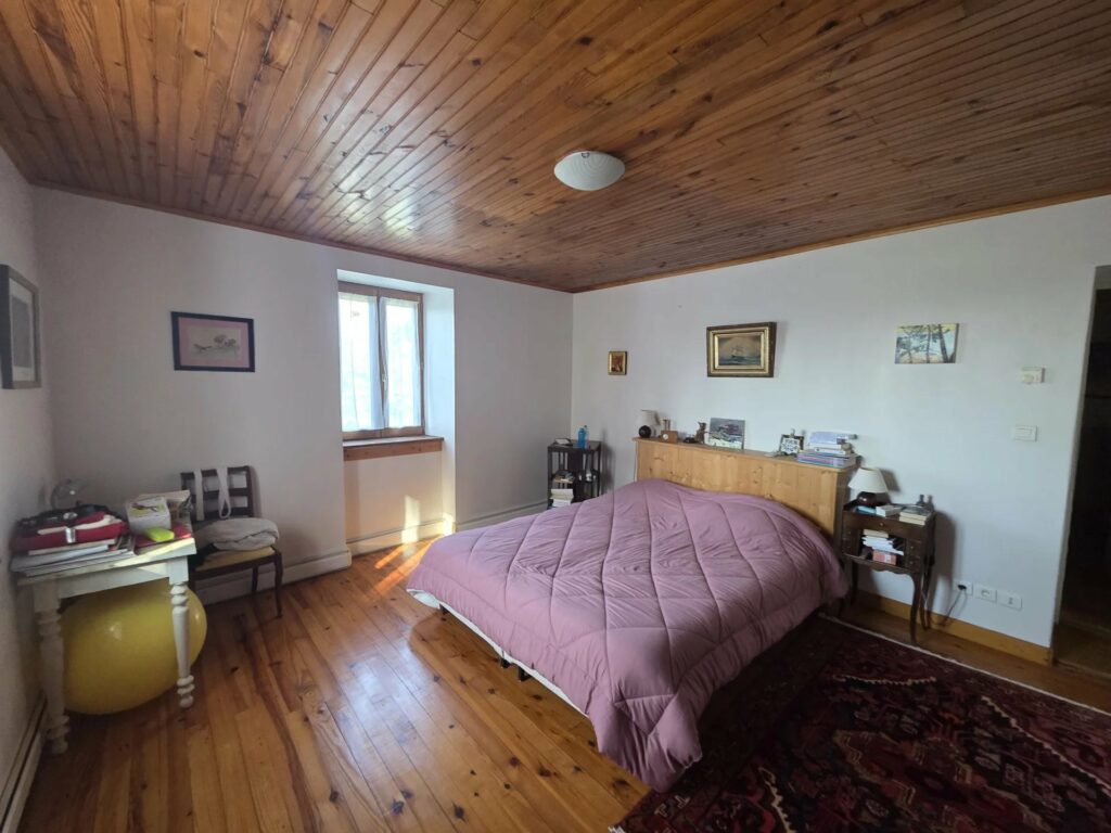 À proximité de Vernoux-en-Vivarais  Grande propriété en pierre avec vue panoramique