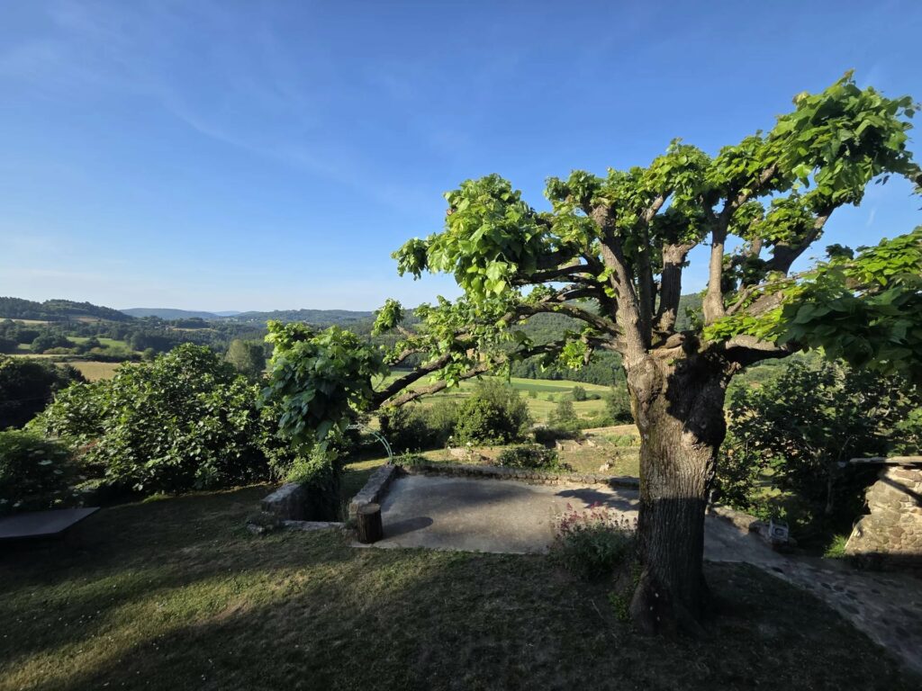 À proximité de Vernoux-en-Vivarais  Grande propriété en pierre avec vue panoramique
