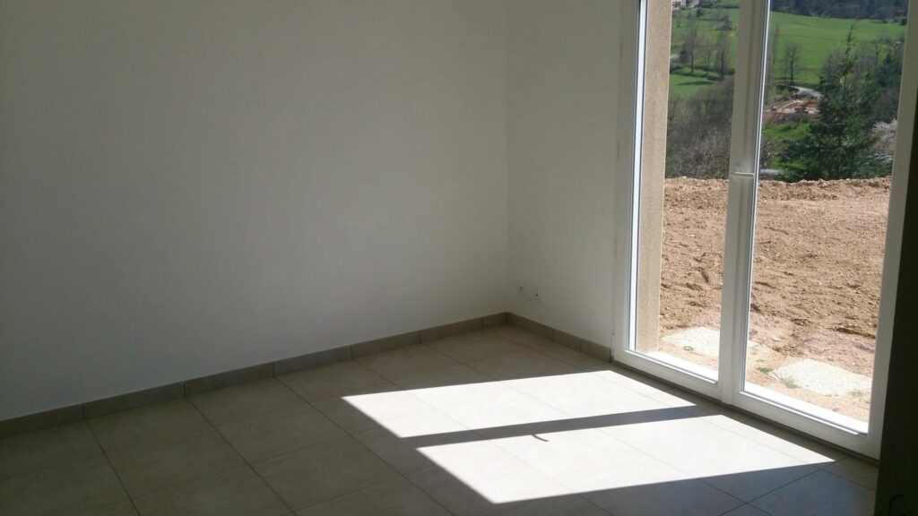 Maison T4 plain pied – jardin