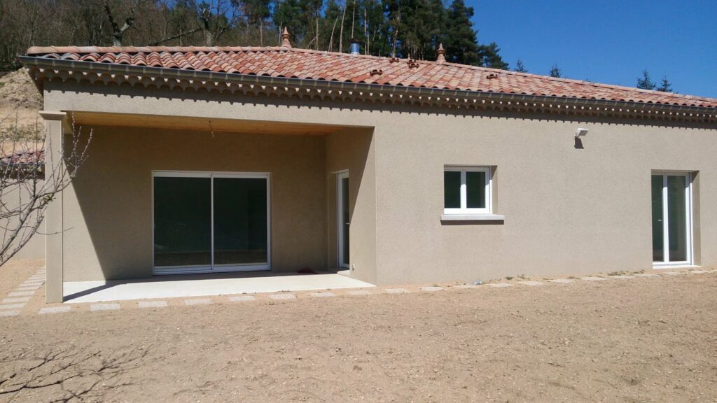 Maison T4 plain pied – jardin